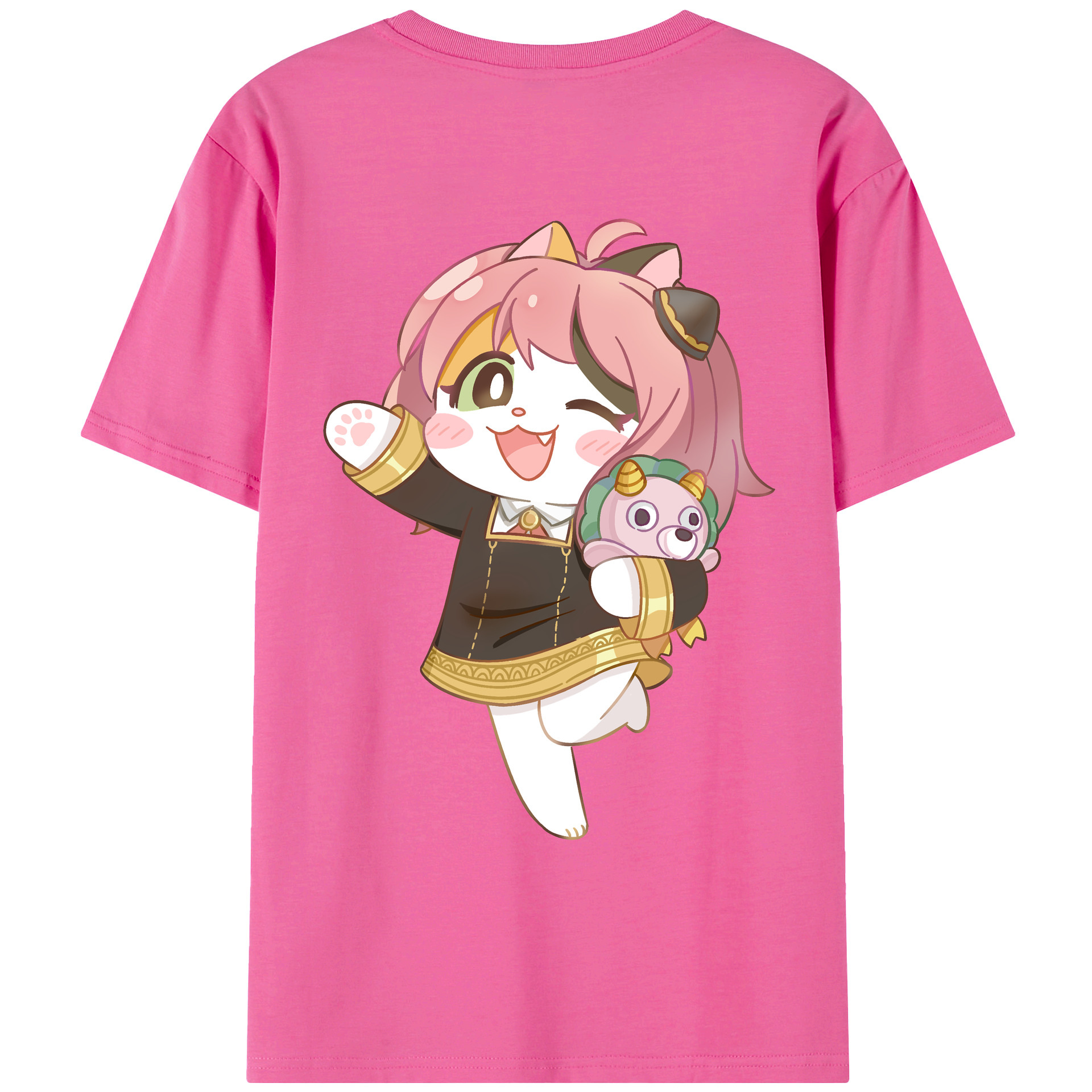 （画像用） SPY×FAMILY间谍家家酒 レディース半袖Tシャツ(バックプリント)